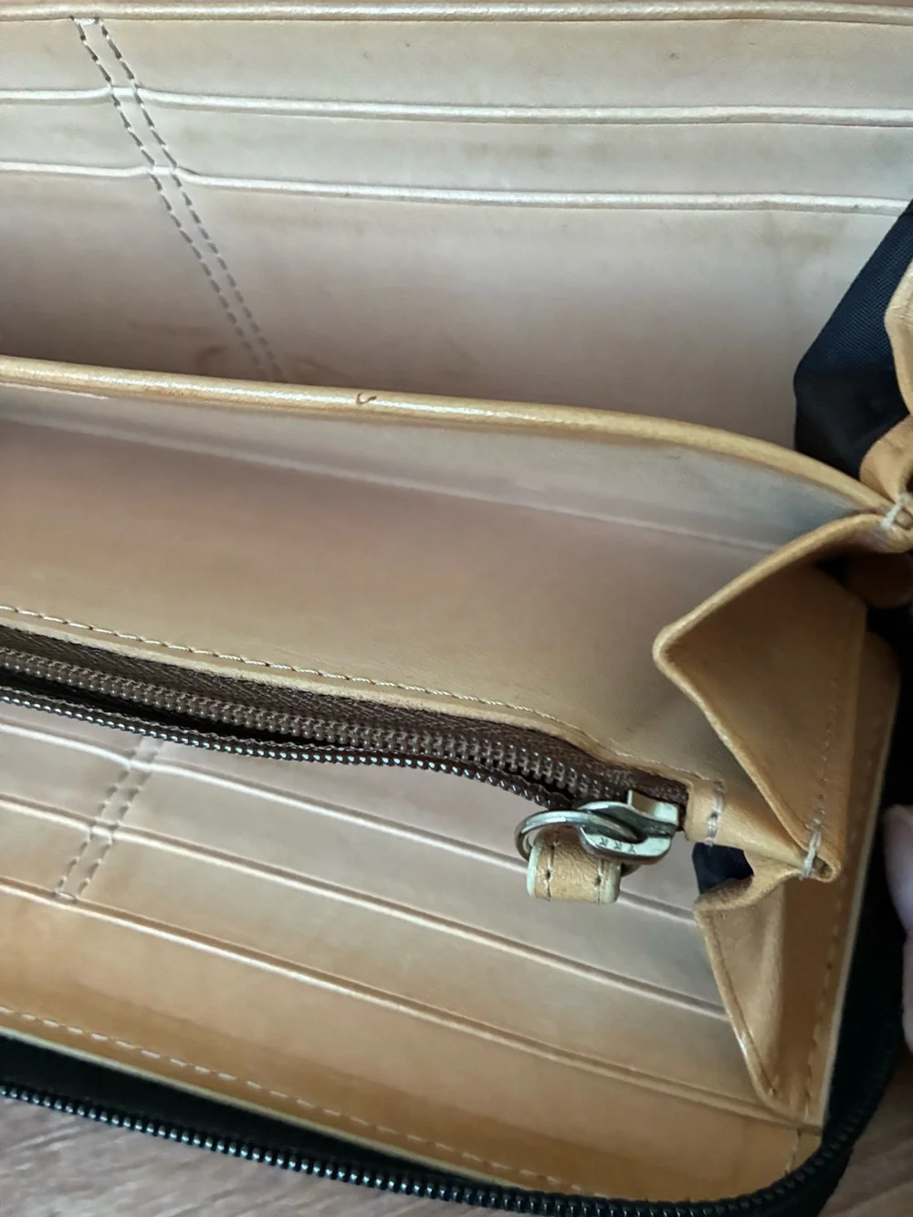 Coach Signature Jacquard Monogram Zip Around Long Wallet